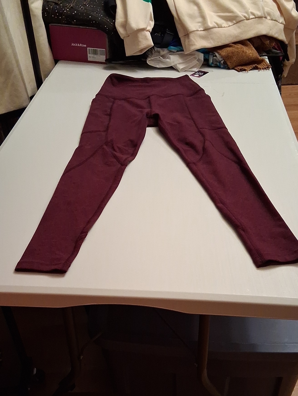 Beyond Yoga Plum High-Rise Leggings